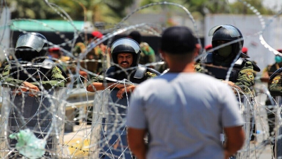 مفوضية حقوق الإنسان: مقتل ثلاثة متظاهرين وإصابة 21 آخرين في بغداد