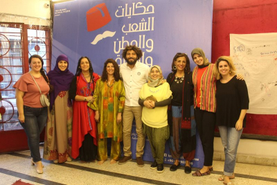 تحية إلى بيروت من مهرجان لبنان المسرحي الدولي للحكواتي